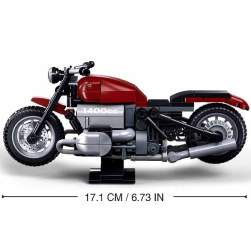 Set de construcție „Motocicleta R18MS”, scara 1:12, 222 elem. B1131