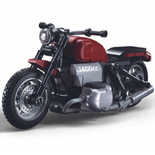 Set de construcție „Motocicleta R18MS”, scara 1:12, 222 elem. B1131