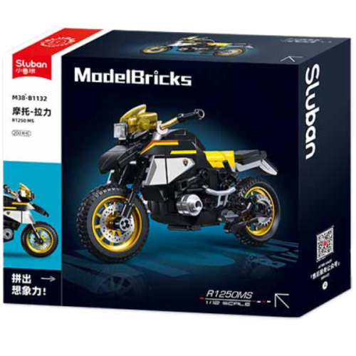 Конструктор “Мотоцикл R1250 MS”, масштаб 1:12, 200 элем. B1132