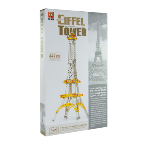 Конструктор метал. "Eiffel Tower" 447 дет. 108619