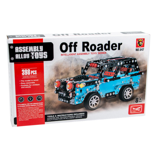 Конструктор метал. "Off-road Car" 400 дет. 173001