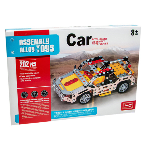 Конструктор метал. "Car" 202 дет. 173006