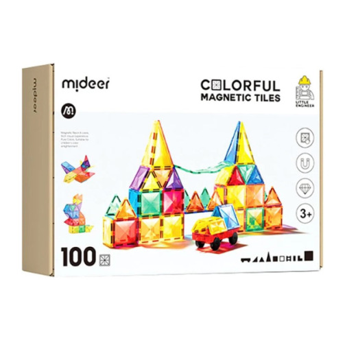 Магнитный разноцветный конструктор, 100 шт CT1223