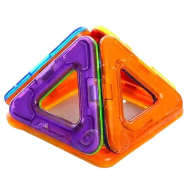 Set magnetic de construcție, 5 piese JH8851C