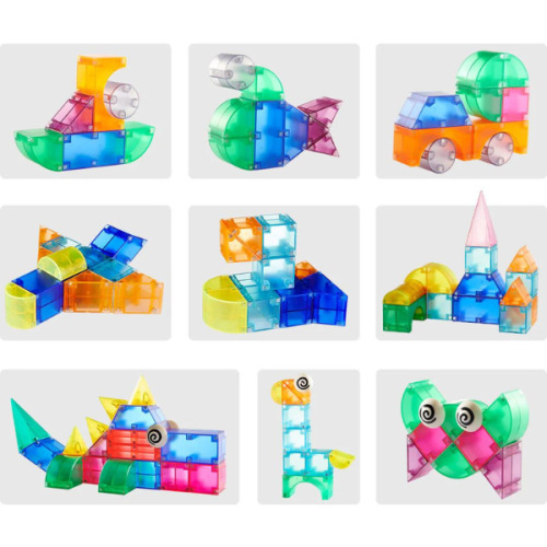 Set de construcție magnetic, 46 elem. MD1407