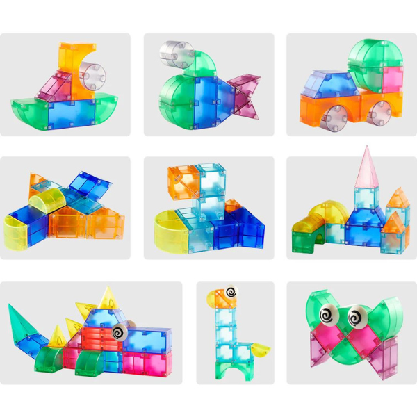 Set de construcție magnetic, 46 elem. MD1407