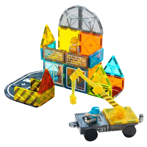 Set de construcție magnetic „Micul arhitect”, 36 elem. MD4289
