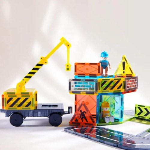 Set de construcție magnetic „Micul arhitect”, 36 elem. MD4289