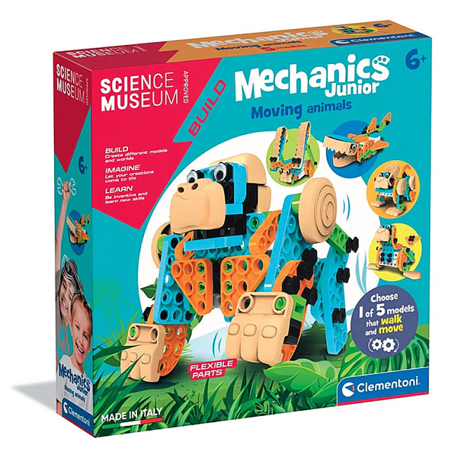 Конструктор Mechanics Животные в движении 61735