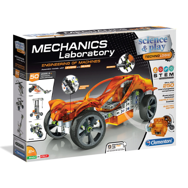 Конструктор Mechanics Лаборатория Clementoni 75025