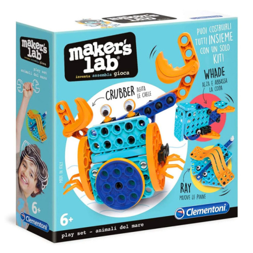 Конструктор Mechanics Junior Морские животные Clementoni 75059
