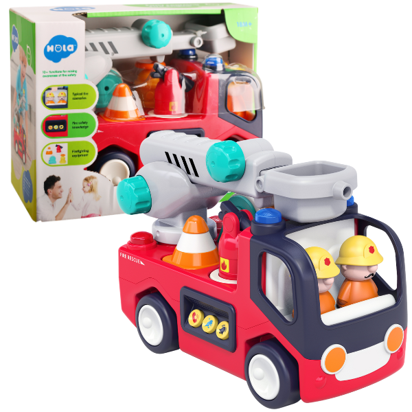 Jucărie „Mașină de pompieri” cu muzică și lumină 9998