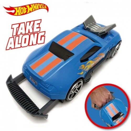 Hot Wheels Гоночный автомобиль-гараж 2 в 1 HWCC15