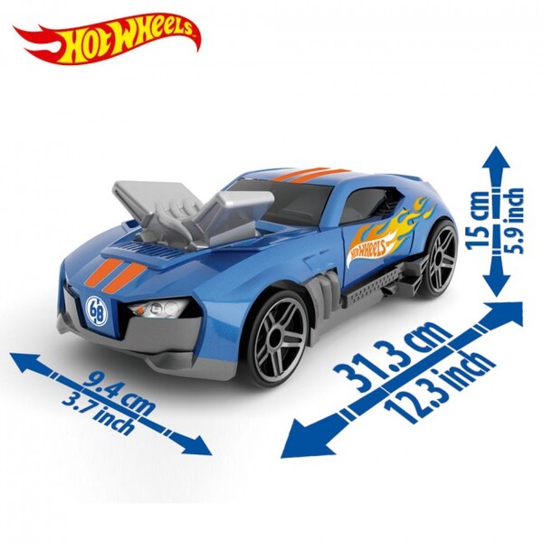 Hot Wheels Гоночный автомобиль-гараж 2 в 1 HWCC15