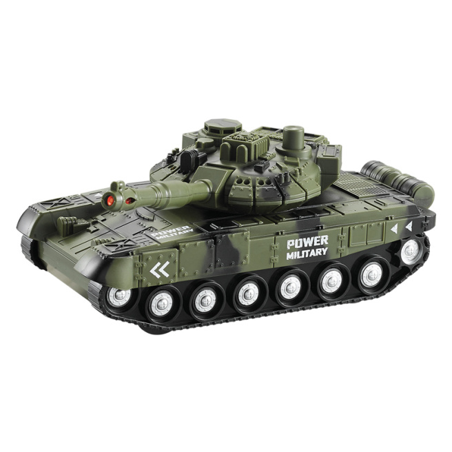WY Танк инерционный 1:20 WY741A (свет, звук), 36217