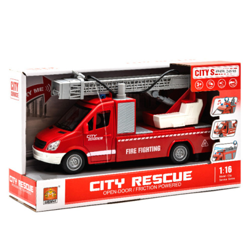 WY Masina cu inertie "Fire Vehicle" (lumini,sunete) 49459