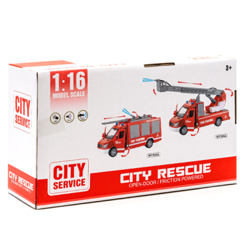 WY Masina cu inertie "Fire Vehicle" (lumini,sunete) 49459