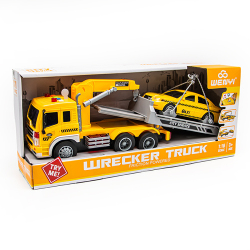 WY Грузовик инерц. 1:16 "tow truck" (свет,звук), 51019