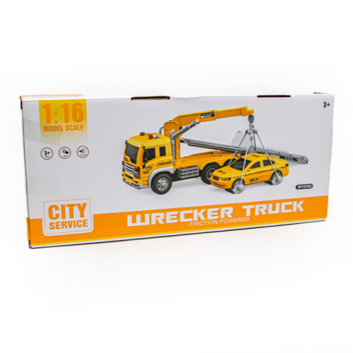 WY Грузовик инерц. 1:16 "tow truck" (свет,звук), 51019