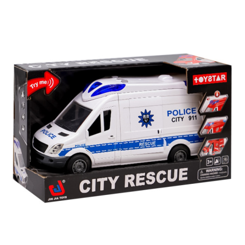 Jucărie mașină de poliție cu sunet, 792001