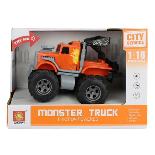WY Машина инерционная 1:16 "Mini Monster Truck" (свет, звук), 703677