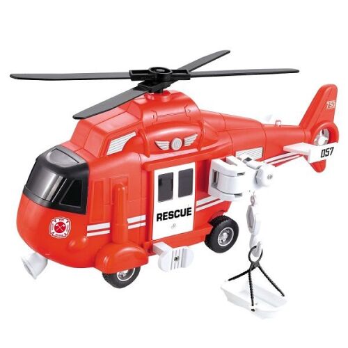 1:16 Инерционный Вертолет «Fire & Rescue Helicopter» (свет / звук) WY750B