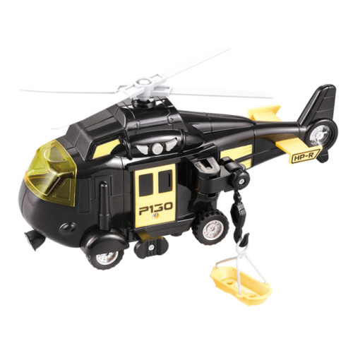 WY Вертолет инерционный 1:20 "Small Helicopter" (свет, звук), WY760A