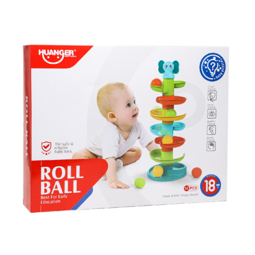 Горка с шариками " Roll Ball", слоник, 742013