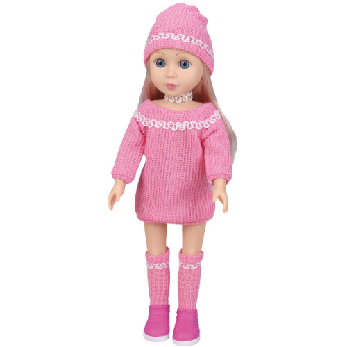 Кукла в розовом костюме, 36 см 2862