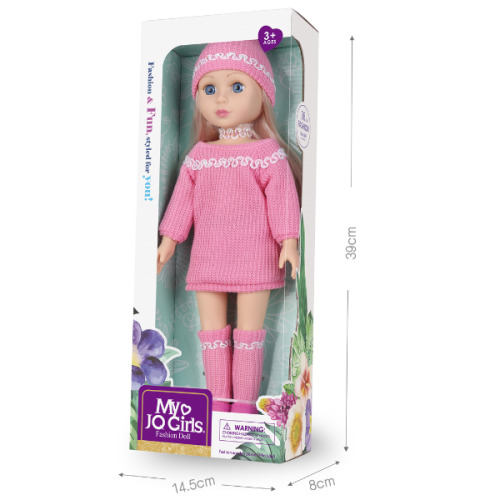 Кукла в розовом костюме, 36 см 2862