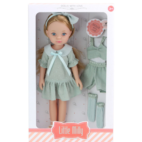 Кукла «Маленькая Милли» в голубом платье, 33 см 91098-H