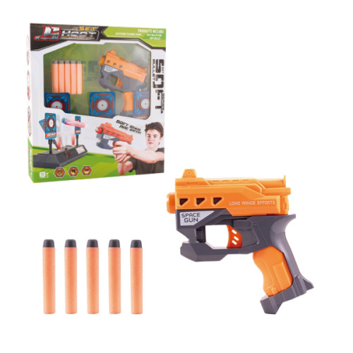 Игрушечный пистолет с мишенью 999-1