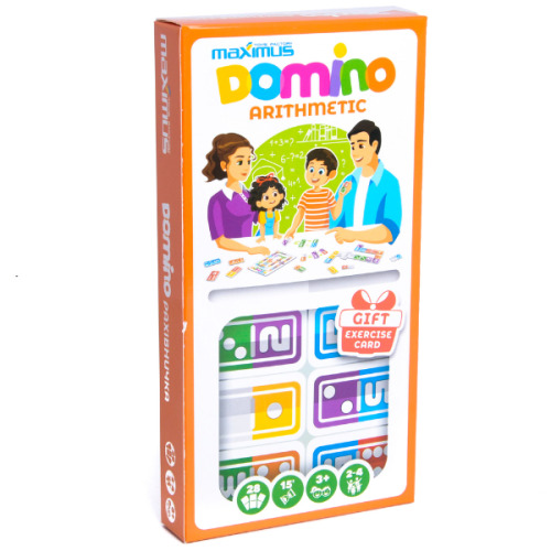 Настольная игра «Арифметическое домино», 28 карточек MX5491