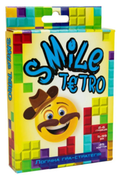 Strateg Leo Настольная игра "Smile tetro" 30280