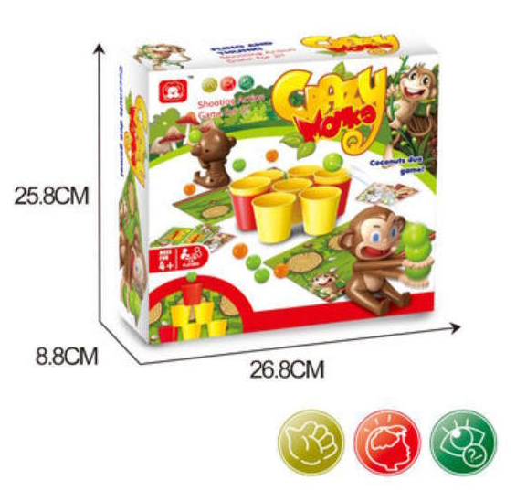 Настольная игра Richi Crazy monkey 91726