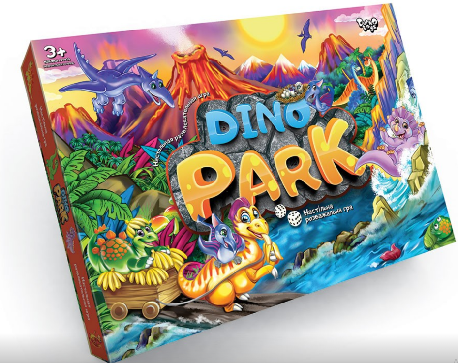 Маленькая настольная игра (Dino Park) 23139