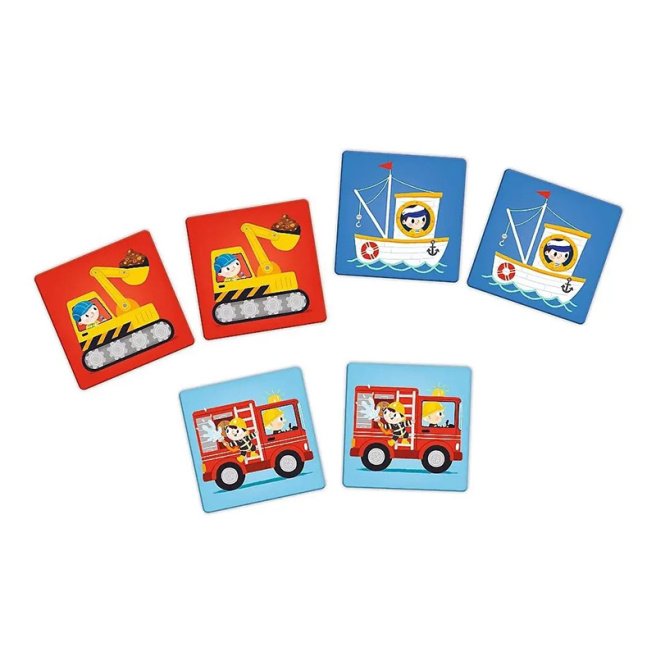TF Игра настольная Memos Maxi Vehicles, 50148