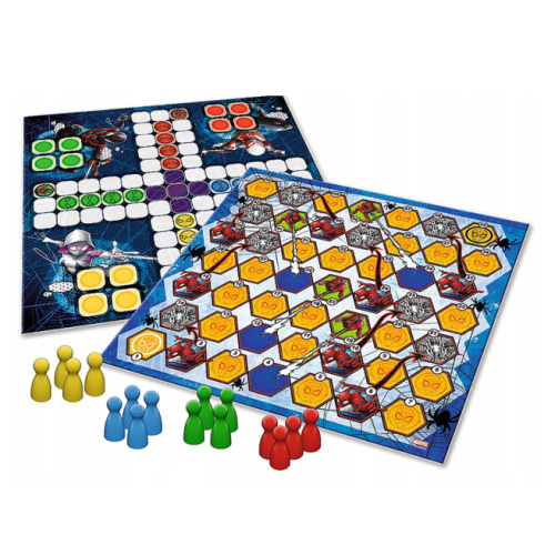 TF Игра настольная 2в1 Ludo/Snakes & Ladders Spider-Man 51175