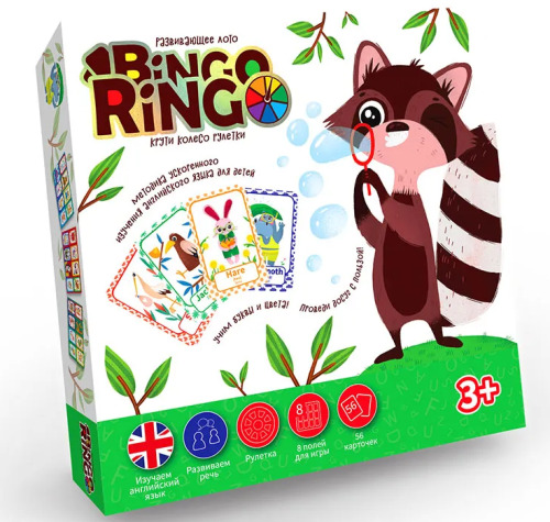 Настольная игра ( Бинго Ринго ) русский/английский 23024