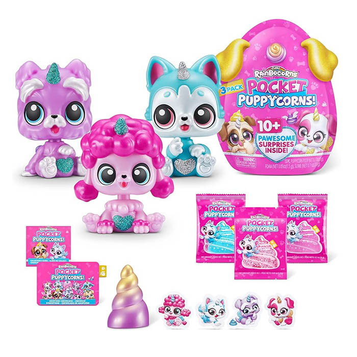 41520 Яйцо с игрушкой Pocket Puppycorn 9284