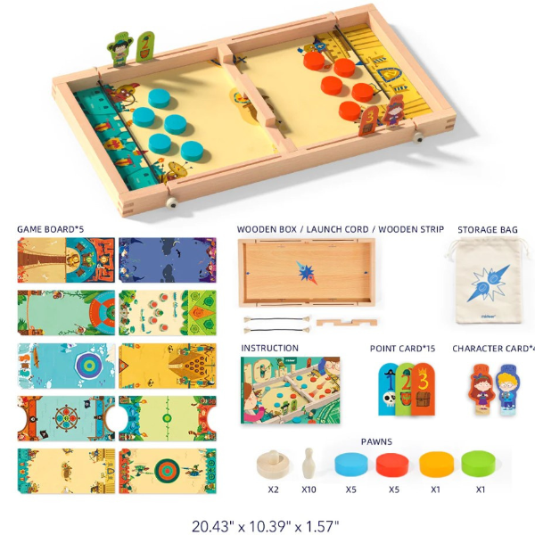Настольная игра «Каррон» 10 в 1, MD2131