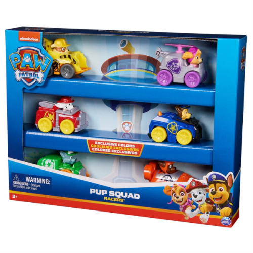 Набор из 6 машинок: Pup Squad Racers, серия «Щенячий Патруль» 6070070