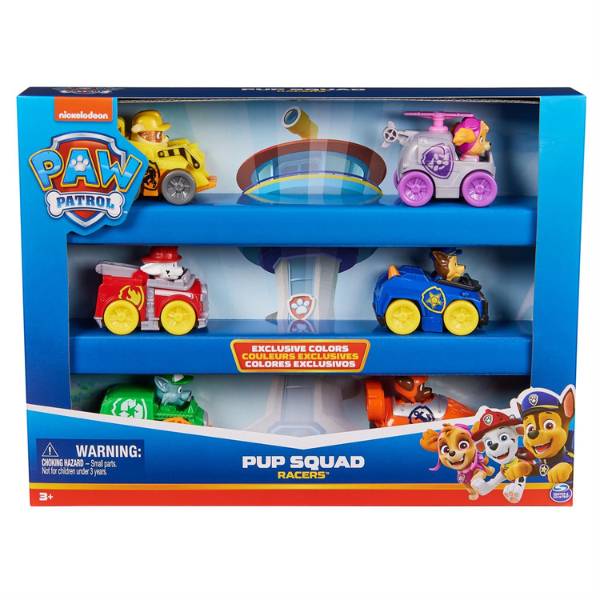 Набор из 6 машинок: Pup Squad Racers, серия «Щенячий Патруль» 6070070