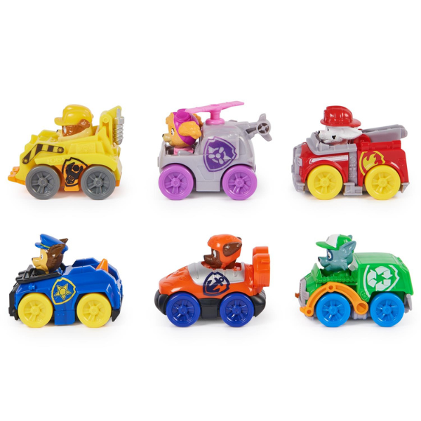Набор из 6 машинок: Pup Squad Racers, серия «Щенячий Патруль» 6070070