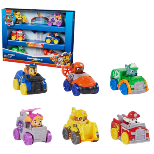Набор из 6 машинок: Pup Squad Racers, серия «Щенячий Патруль» 6070070