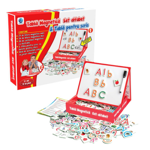 Обучающая игра «Алфавит на магнитной доске», (рум.), S02007910
