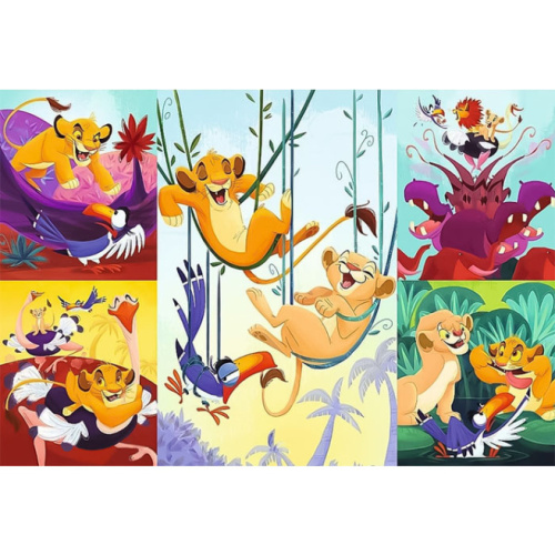 Пазлы "100" - Courageous Lion King / Disney Lion King 16478