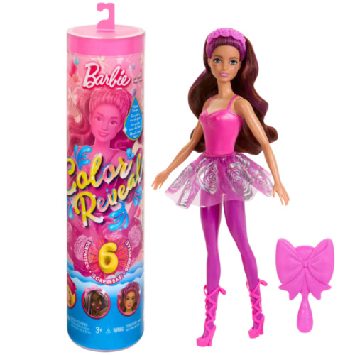 Кукла Barbie Color Reveal «Балетная серия с аксессуарами» HRK17