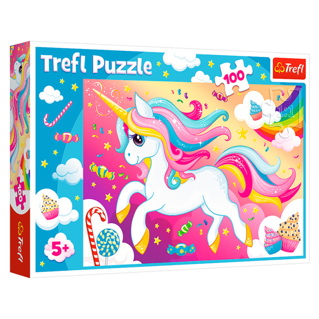 TF Пазлы "100" - Beautiful unicorn, 43130