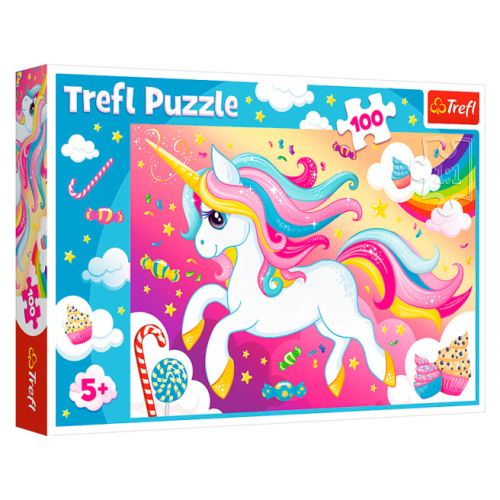 TF Пазлы "100" - Beautiful unicorn, 43130